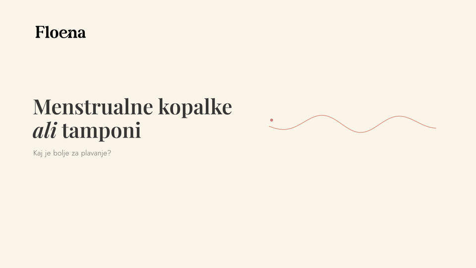 Menstrualne kopalke ali tamponi: kaj je bolje za plavanje?